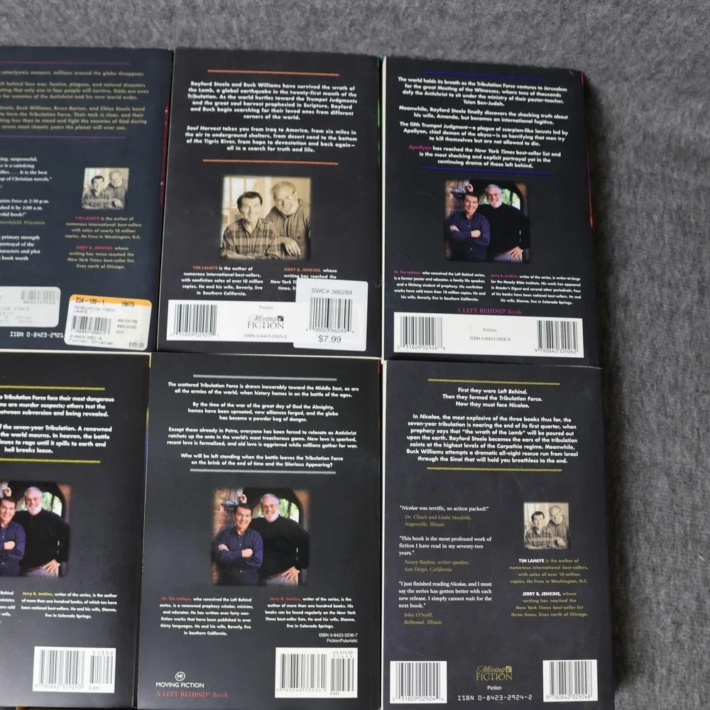Left Behind Series Tim LaHaye Jerry B Jenkins 11 Trade PB Book Lot End Times
